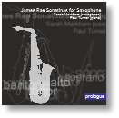PLG 006 - James Rae Sonatinas for Saxophone